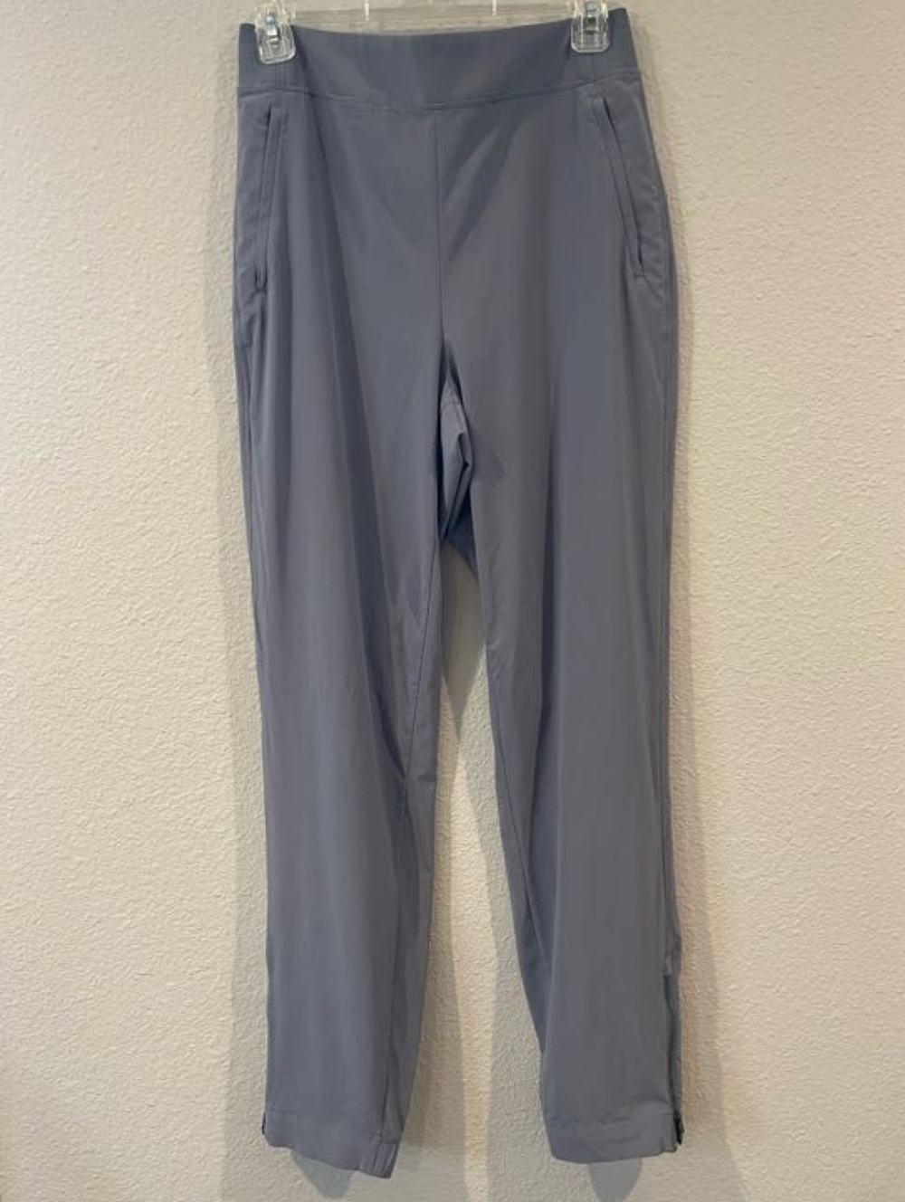 Athleta Womens Classic Comfy Grey Brooklyn Heights Jogger Pants‎ Size 8 Tall